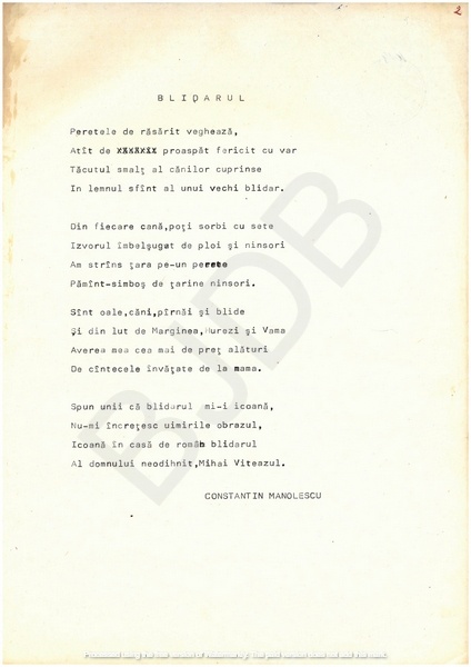 M-1019 - Manolescu Constantin